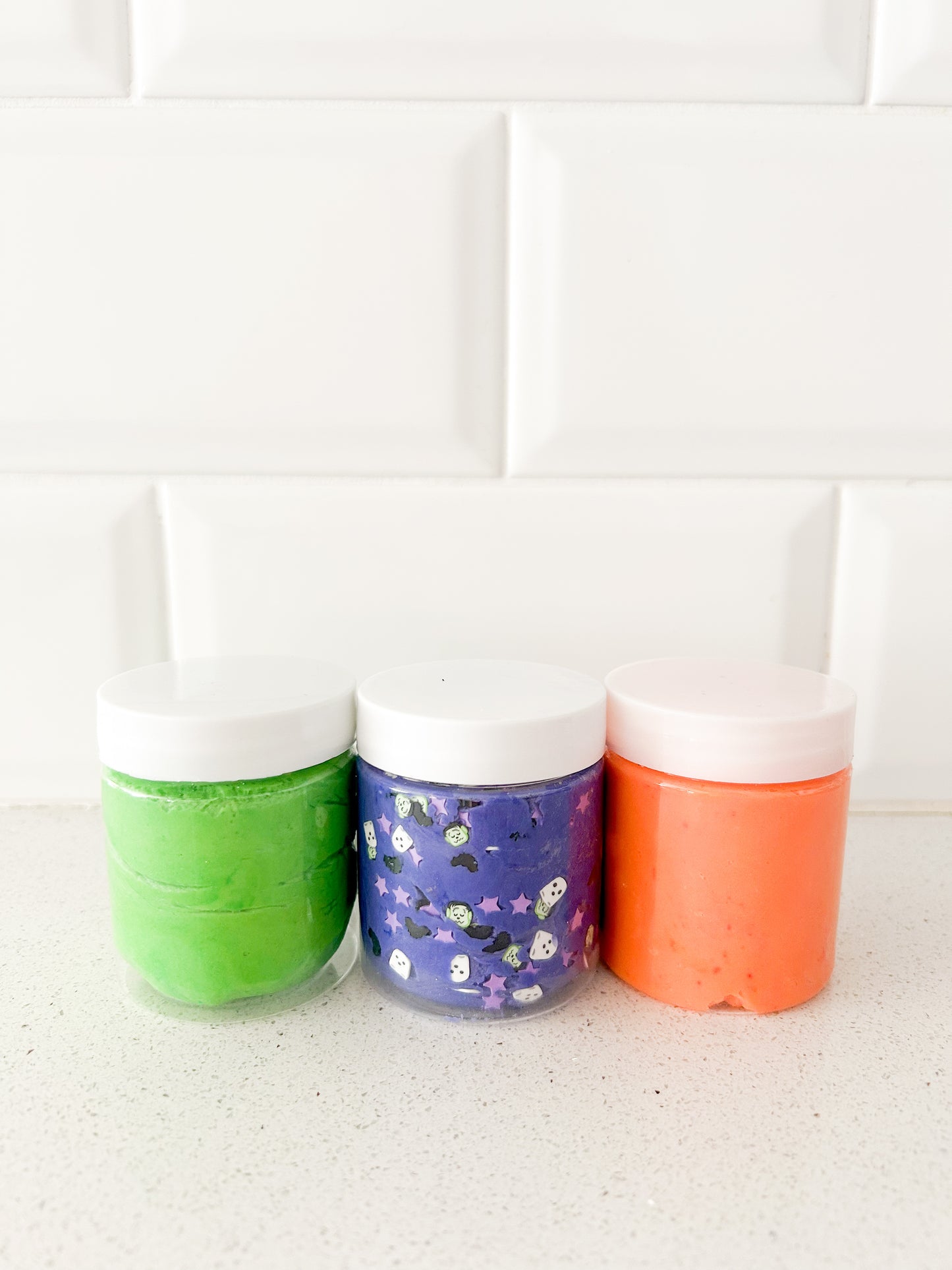 Trio Playdough Tubs