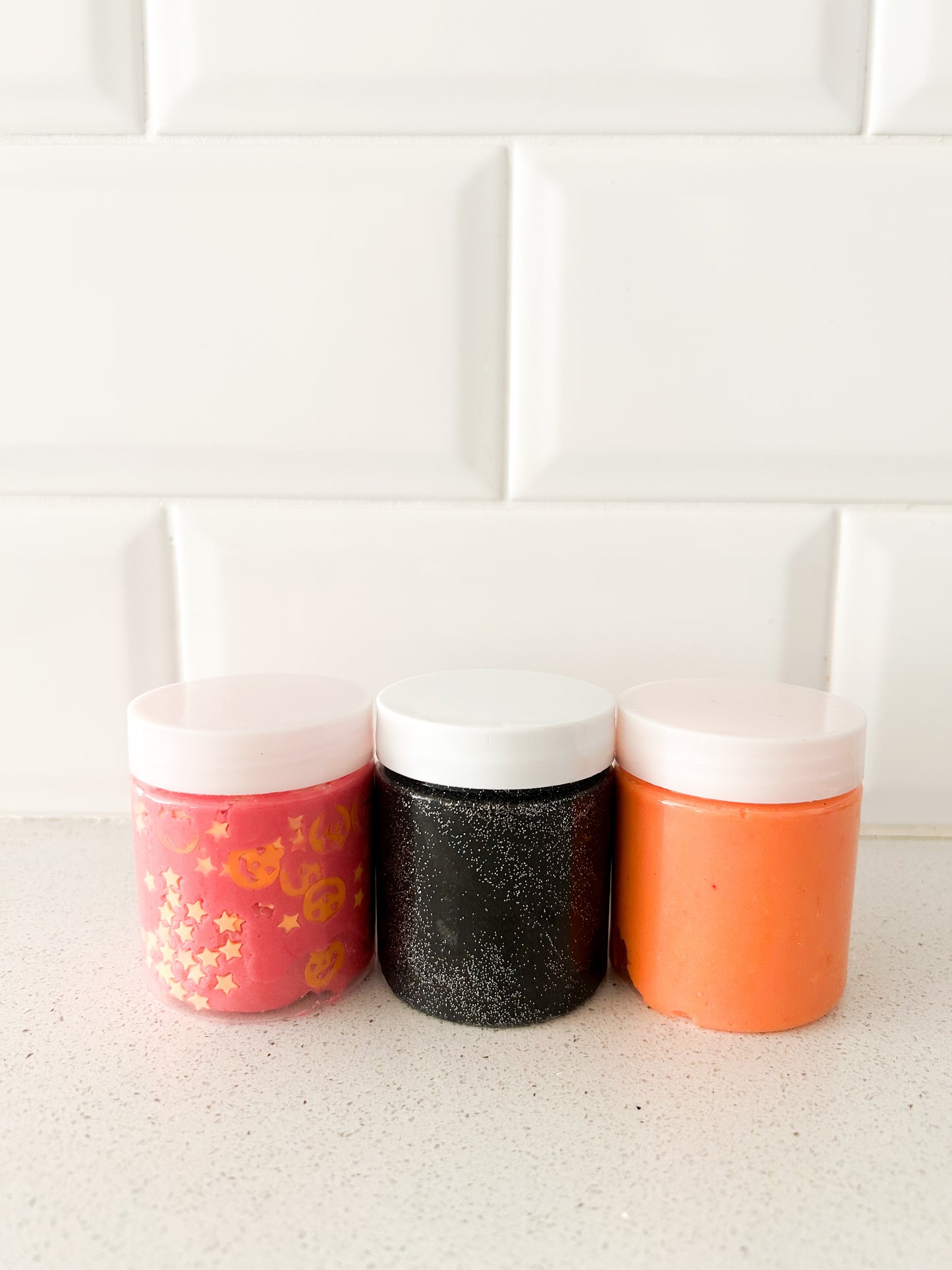 Trio Playdough Tubs