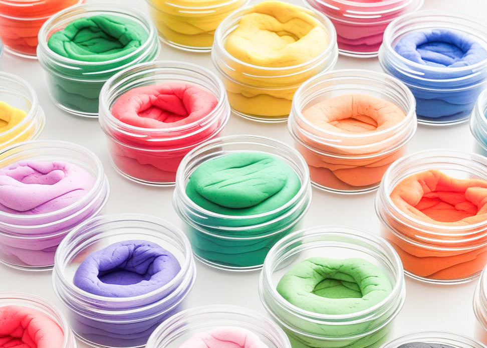 Trio Playdough Tubs